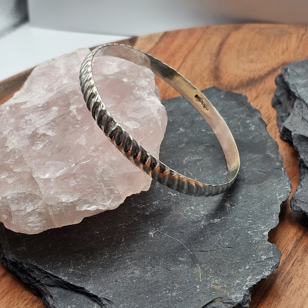 Vintage 925 Mexico Silver Bracelet
